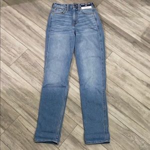 hollister mom jeans